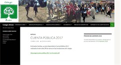 Desktop Screenshot of colegioaliwen.cl